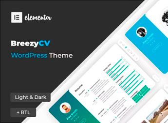 BreezyCV – Personal Portfolio Resume