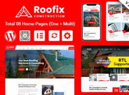 Roofix – Roofing Services WordPress Theme