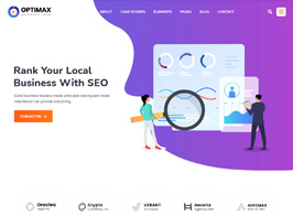Optimax – SEO & Marketing WordPress Theme