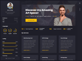 Arter – Resume WordPress Theme
