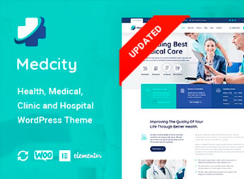 Medcity – Health & Medical WordPress Theme