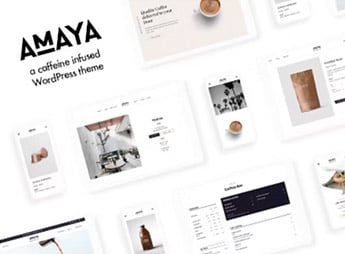 Amaya – Coffee Shop WordPress Theme