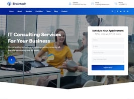 Braintech – Technology & IT Solutions WordPress Theme