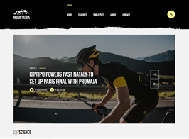 Mountania – Creative Blog WordPress Theme