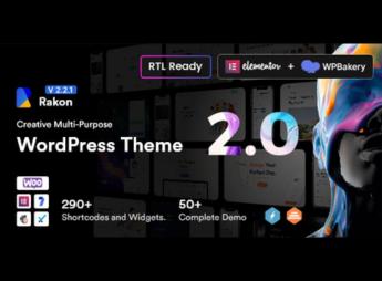 Rakon – Creative Multi-Purpose WordPress Theme