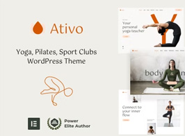 Ativo – Pilates Yoga WordPress Theme