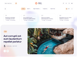 Zimac – Multi Author Publishing WordPress Theme