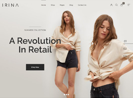 IRINA – Elementor WooCommerce Theme