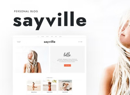 Sayville – WordPress Blog Theme
