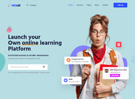 Educal – Online Courses & Education WordPress Theme + RTL