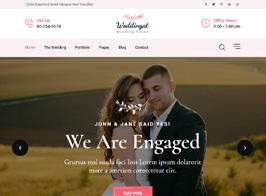 Woddingat – Wedding WordPress Theme