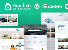 Homlisti – Real Estate WordPress Theme + RTL