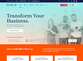 MarLab – Digital Solutions WordPress Theme