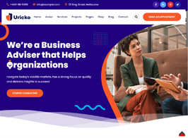 Uricko – Multipurpose Consulting WordPress