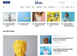 Verta – Multi-Concept WordPress Theme for Modern Publishers