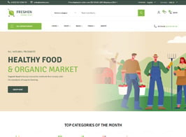 Freshen – Organic Food Store WordPress Theme