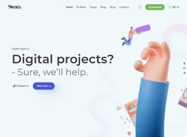 Wixo – Technology & IT Solutions WordPress Theme