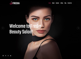 Fredia – Makeup Artist WordPress Theme
