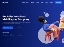Quiety – Software & IT Solutions WordPress Theme