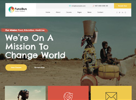 Fundbux – Charity & Fundraise WordPress Theme