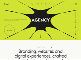 Lione – Personal Portfolio for Creatives WordPress Theme