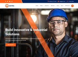 Dustra – Factory Industrial & Construction WordPress Theme