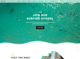Marinio – Water Sports WordPress Theme