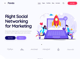 Panda – Creative Marketing Agency & SEO WordPress Theme