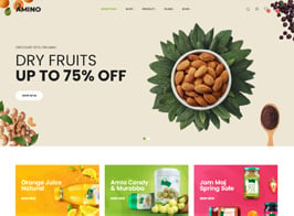 Amino – Organic & Food WordPress Theme