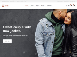 M.Anh – Fashion WooCoommerce WordPress Theme