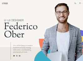 OBER – Resume WordPress Theme