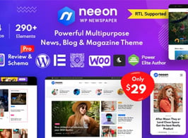 Neeon – WordPress News Magazine Theme