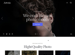 Artesia – WordPress Theme for Creatives