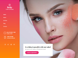 Betty – Beauty Salon WordPress Theme