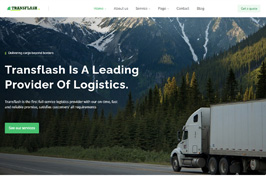 Transflash – Transportation and Logistics WordPress Theme