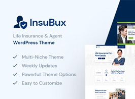 Insubux – Insurance Company WordPress Theme