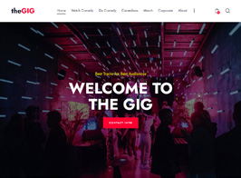 The Gig – Stand-up Club & Night Bar WordPress Theme