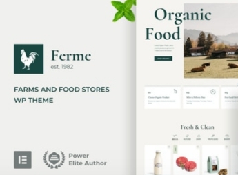 Ferme – Food Store & Farm WooCommerce WordPress Theme