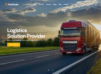 Pathfinder – Cargo Transportation & Logistics WordPress Theme