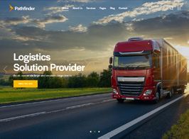 Pathfinder – Cargo Transportation & Logistics WordPress Theme