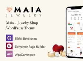 Maia – Jewelry Shop WordPress Theme