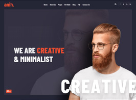 Anih – Creative Agency WordPress Theme