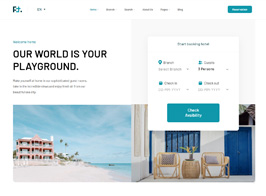 HotelFT – Hotel Booking WordPress Theme