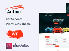 Autixir – Car Services Elementor WordPress Theme