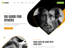 Gainioz – Charity & Donation WordPress Theme