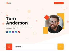 iKnow – Personal Portfolio WordPress Theme