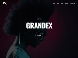 Grandex – One Page Portfolio WordPress Theme