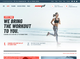 NanoFit – WP Theme for Personal Training Services