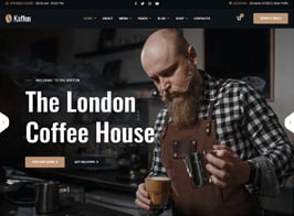 Kaffen – Restaurant & Cafe WordPress Theme