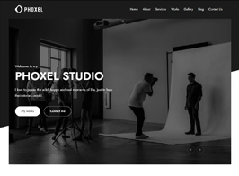 Phoxel – Photography Portfolio WordPress Theme
